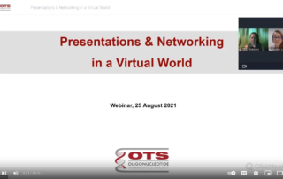 Presentations & Networking in a Virtual World