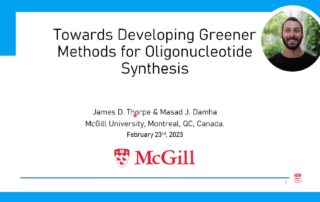 Greener Methods for Oligonucleotide Synthesis
